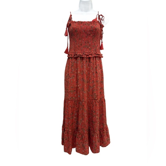 Lost + Wander Pink Strapless Ruffled Sundress - Picture 5 of 8